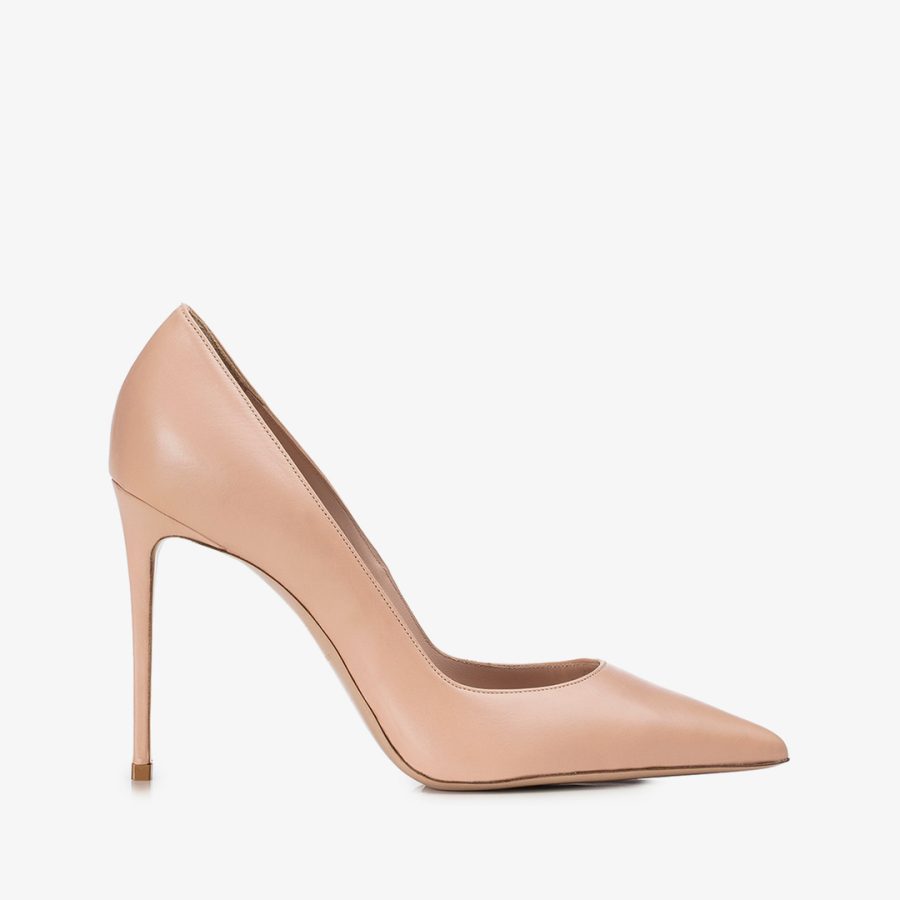 EVA PUMP 100 mm-Phard nude leather pump