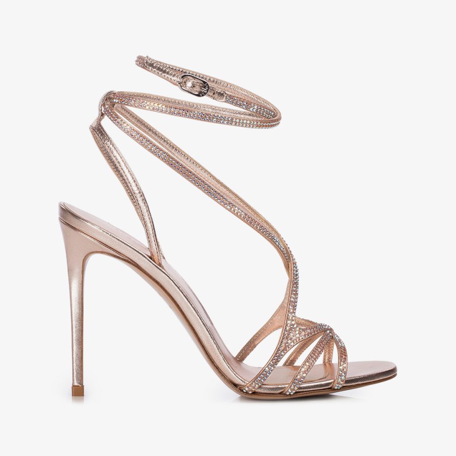 BELEN SANDAL 105 mm-Phard nude crystals sandal