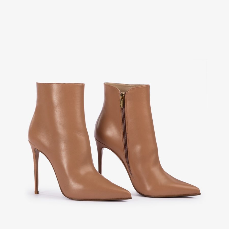 EVA ANKLE BOOT 120 mm-Doha sand leather ankle boot - Image 2