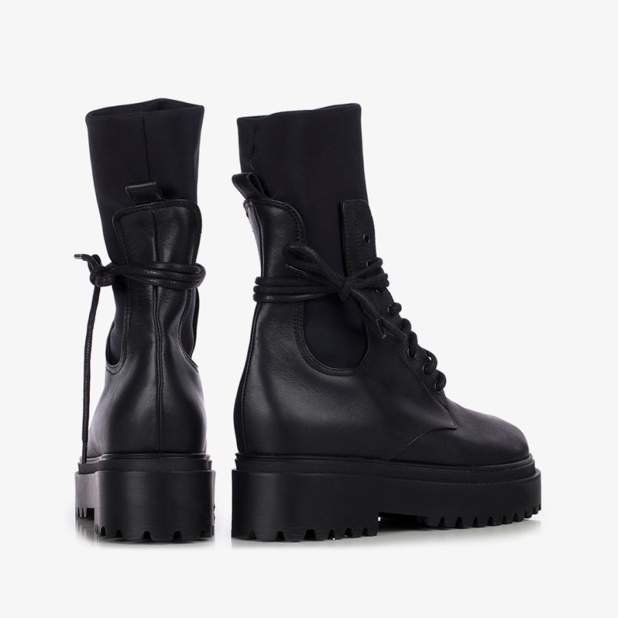 RANGER ANKLE BOOT 50 mm-Black leather ankle boot - Image 3