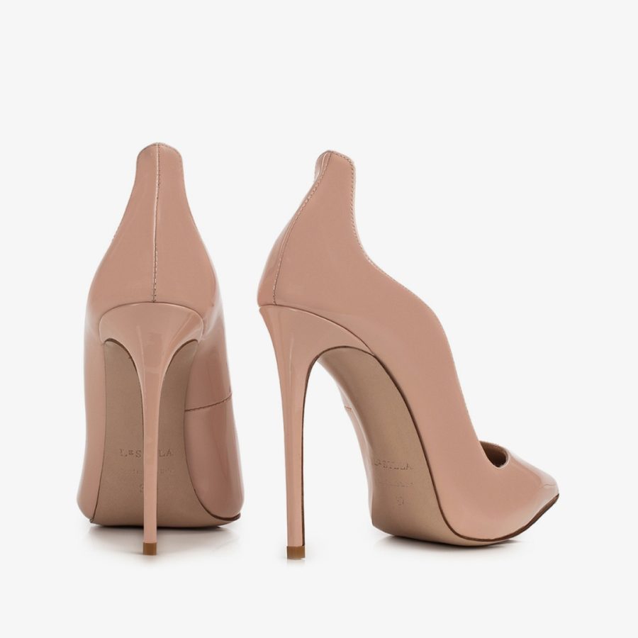 IVY PUMP 120 mm-Skin nude patent leather pump - Image 3